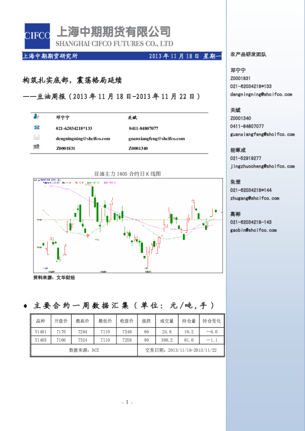 豆油周报：构筑扎实底部,震荡格局延续