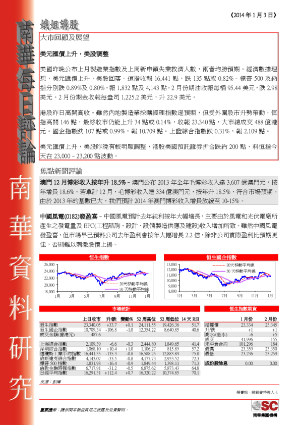 南华金融每日评论