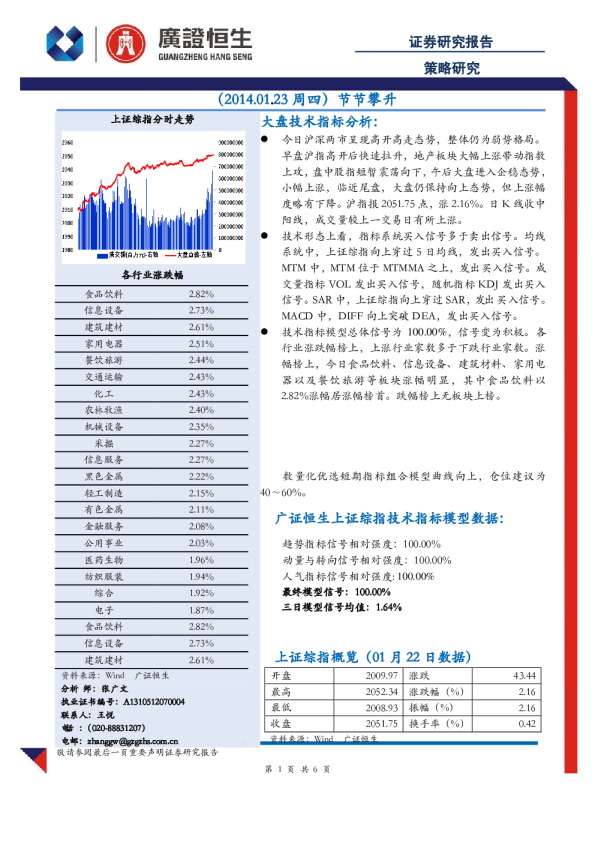 策略研究：节节攀升