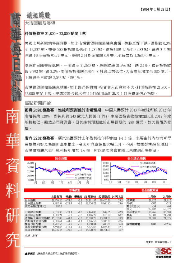 南华证券每日评论