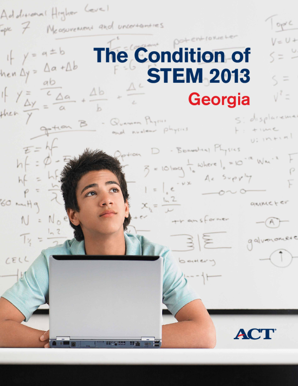The Condition of STEM 2013: Georgia