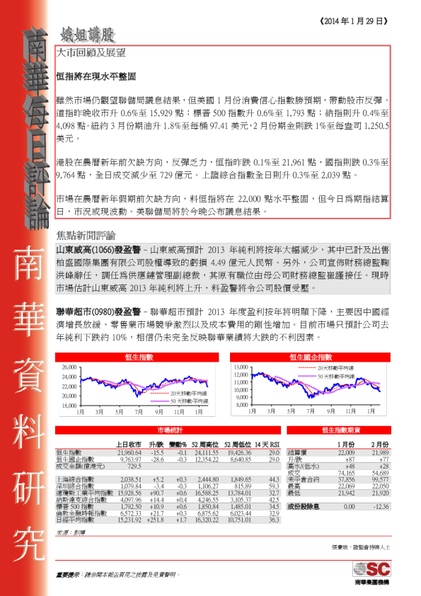 南华金融每日评论