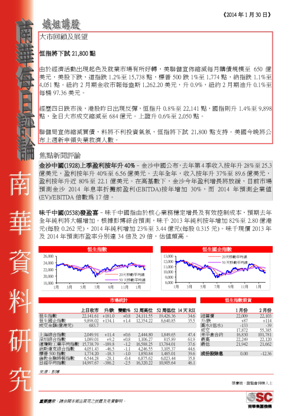 南华金融每日评论