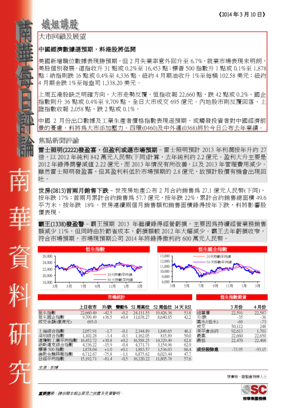南华金融每日评论