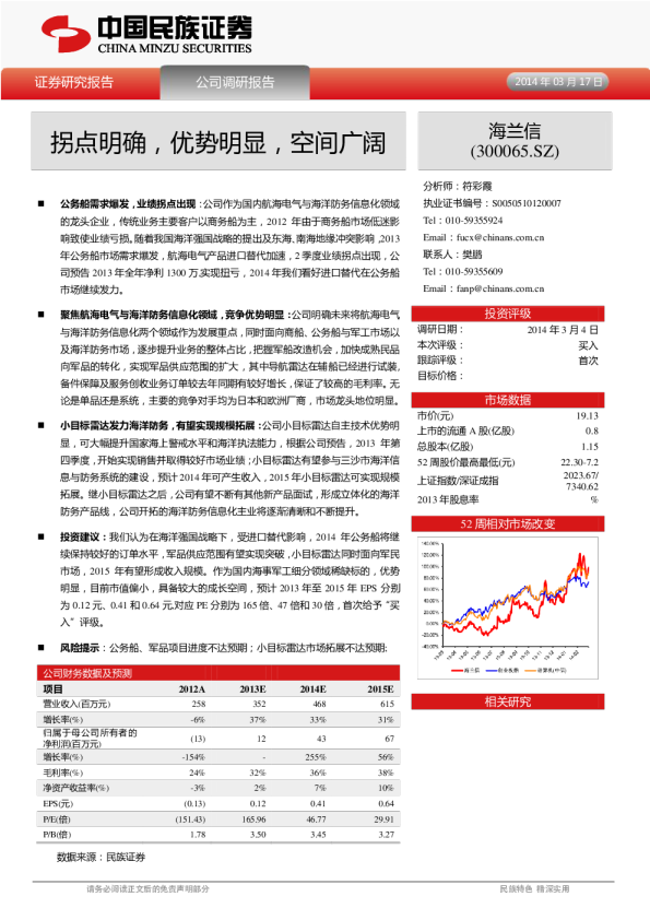 拐点明确,优势明显,空间广阔