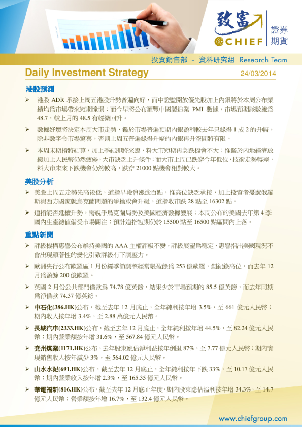 致富证券市前速递