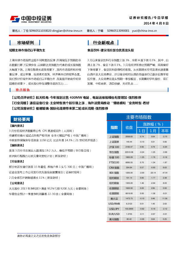 20140408今日早报