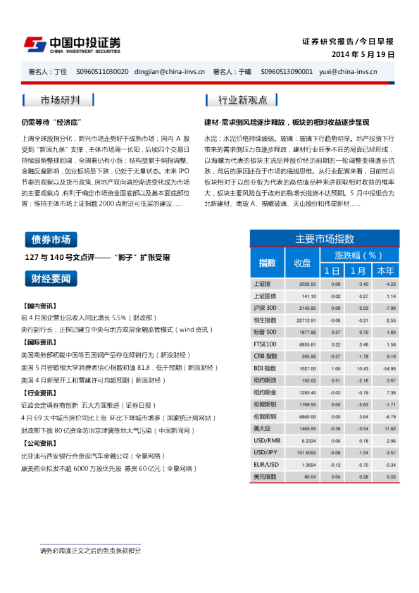 20140519今日早报