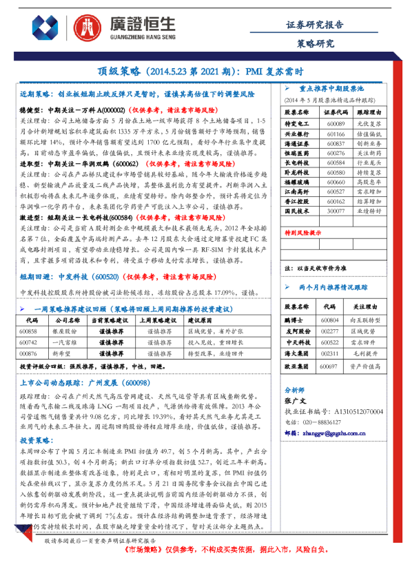 广证恒生顶级策略