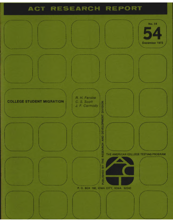 College Student Migration