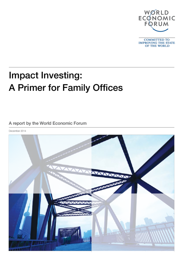 Impact Investing: A Primer for Family Offices