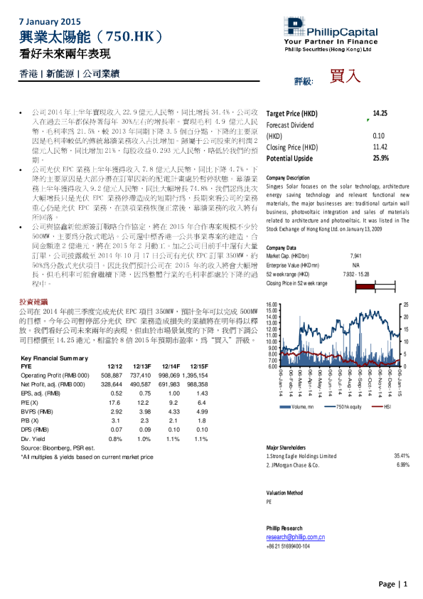 看好未来两年表现