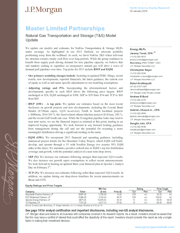 Master Limited Partnerships Natural Gas Transportation And Storage T S master-limited-partnerships-natural-gas-transportation-and-storage-t-s