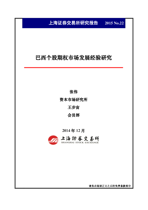 巴西个股期权市场发展经验研究