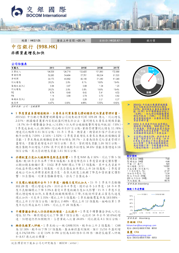 非标资产增长加快