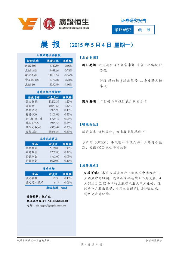 晨报