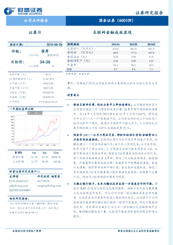 互联网金融成效显现