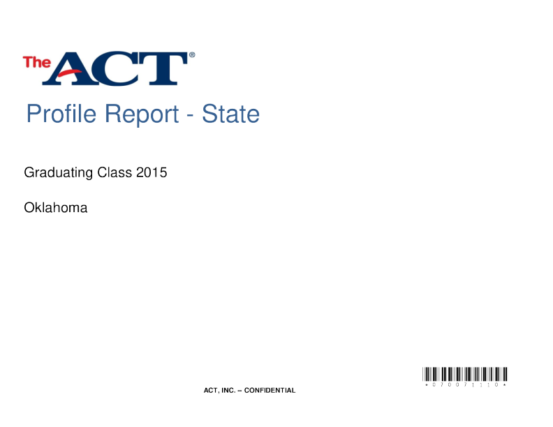 act-profile-report-state-graduating-class-2015-oklahoma