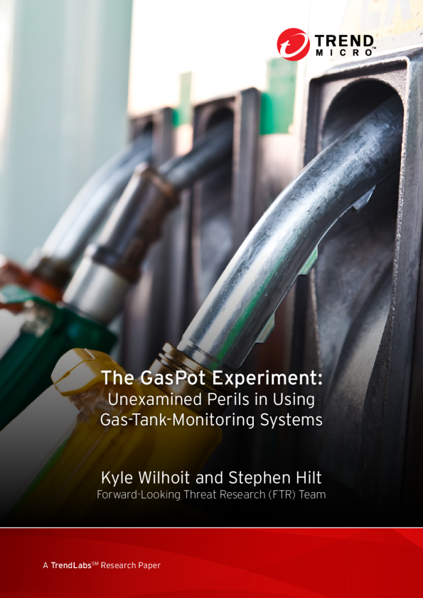 The Gaspot Experiment: How Gas-Tank-Monitoring Systems Could Make Perfect Targets for Attackers