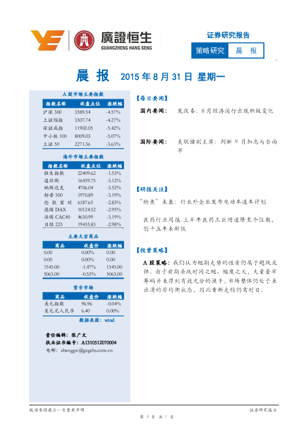 晨报