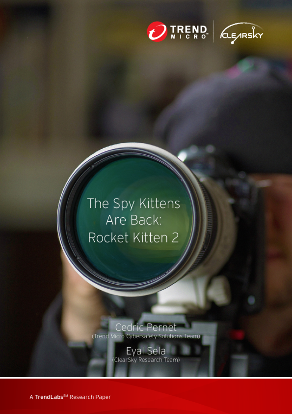 The Kittens Strike Back: Rocket Kitten Continues Attacks on Middle East Targets