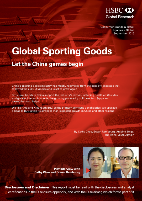 Global Sporting Goods：Let the China games begin