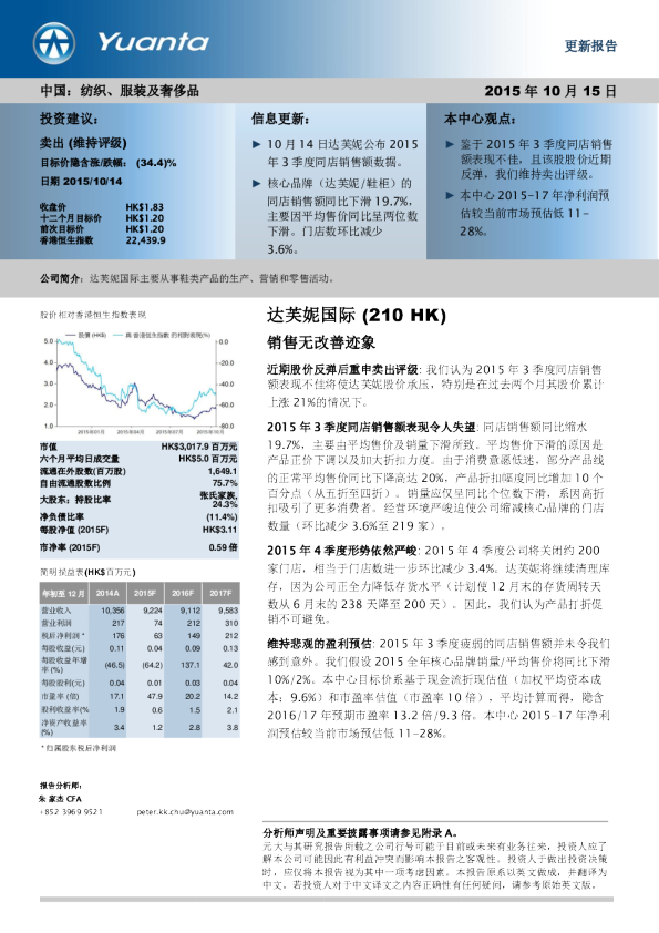 销售无改善迹象