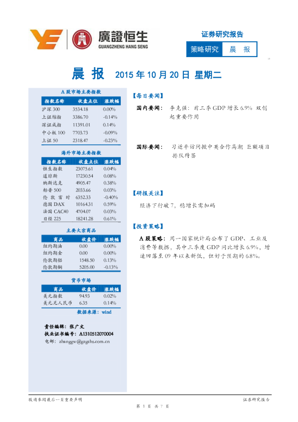 晨报