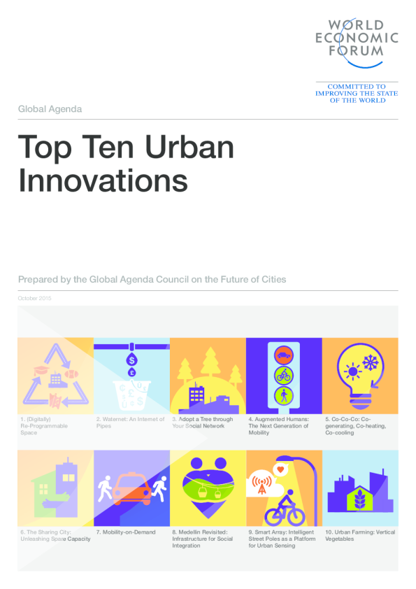 十大城市创新