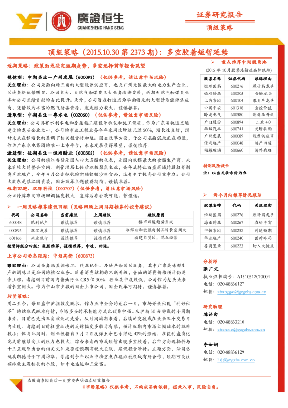 顶级策略：多空胶着短暂延续