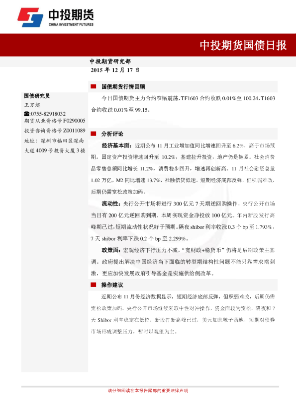 国债日报