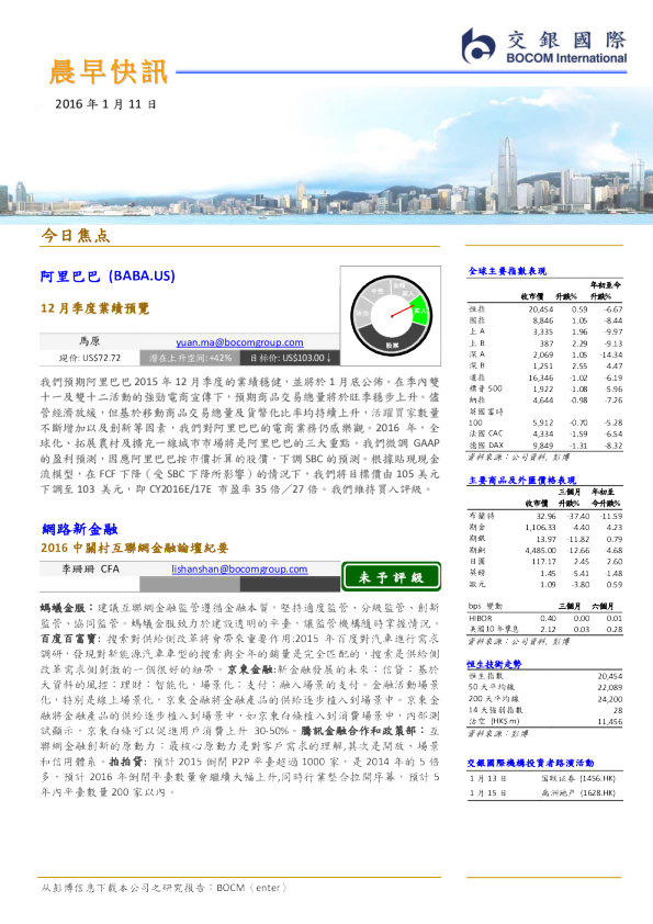 晨早快讯