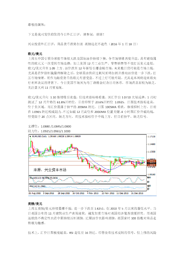 外汇日评：商品货币跌势加速 英镑追赶不逊色