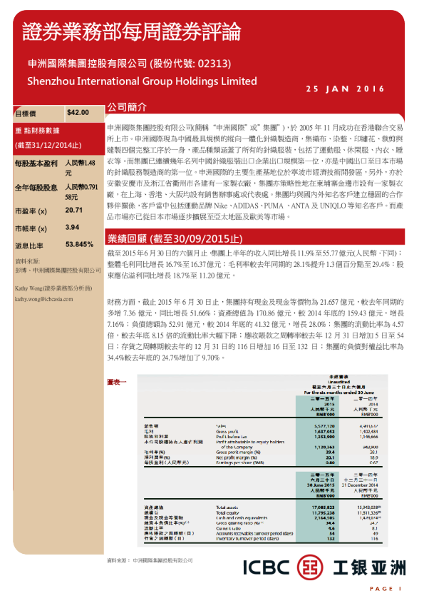 证券业务部每周证券评论
