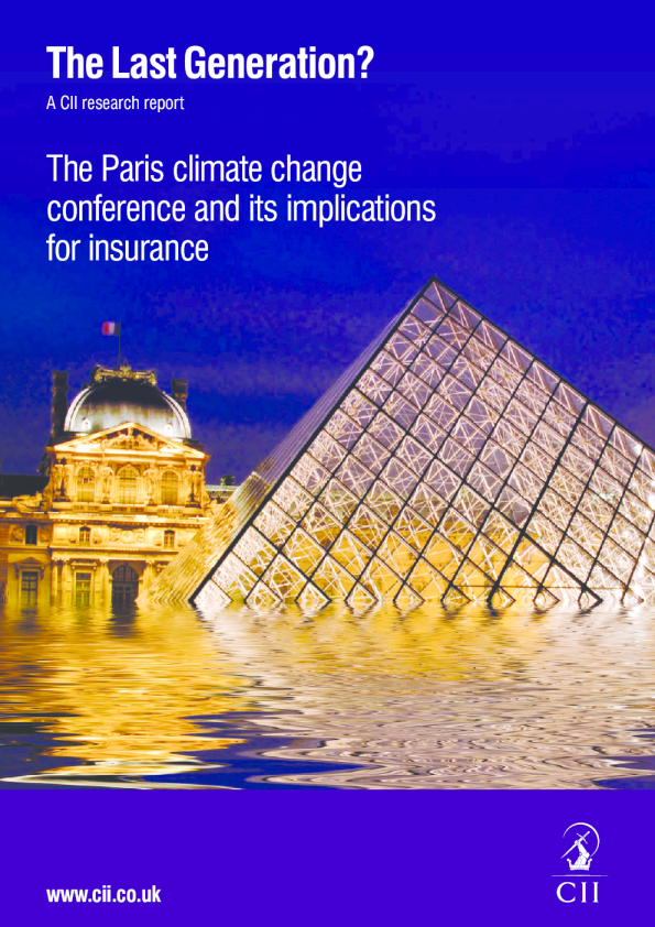 Paris climate change conference and its implications for insurance