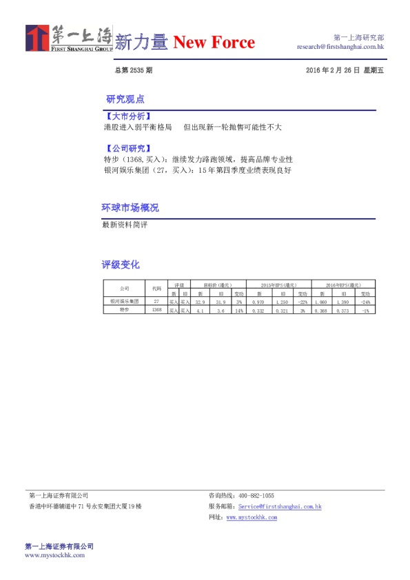 新力量New Force总第2535期