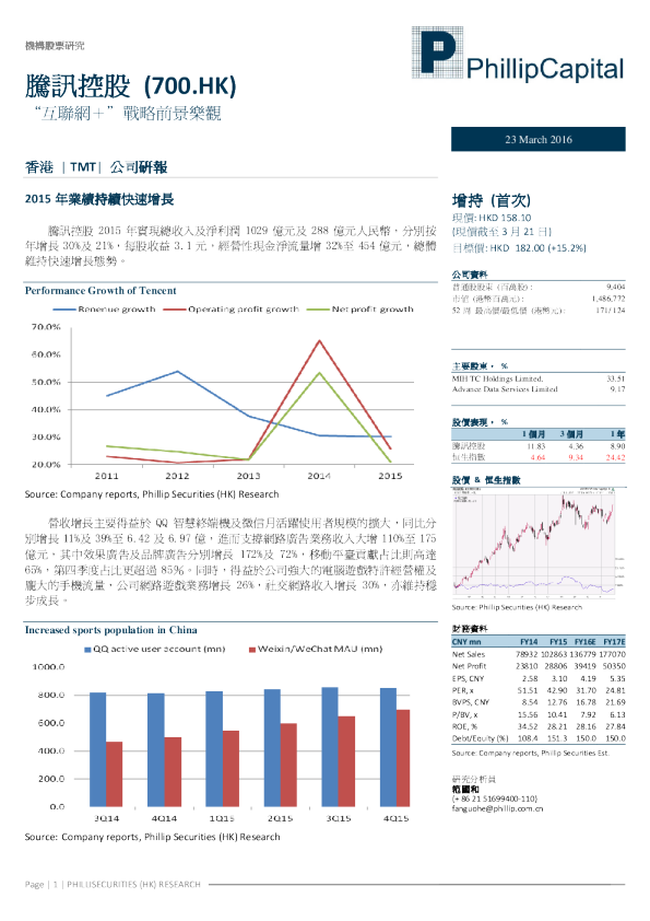 “互联网+”战略前景乐观