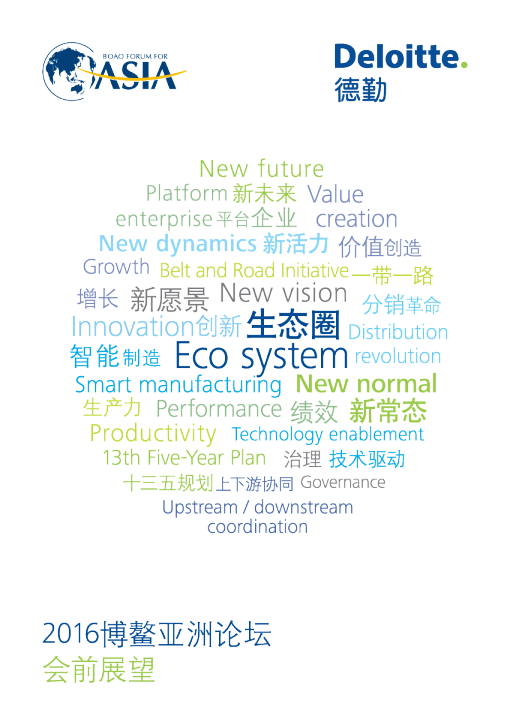 2016博鳌亚洲论坛会前展望