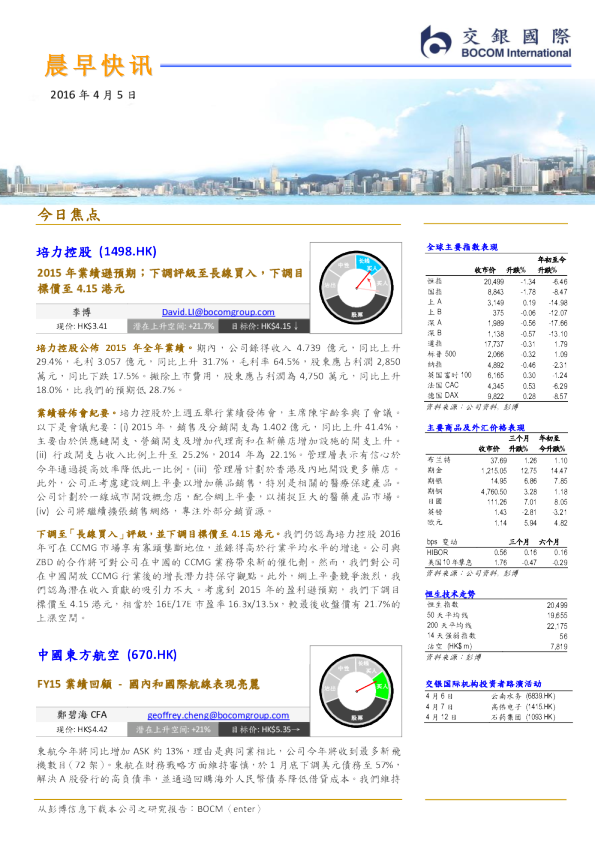 交银国际晨早快讯