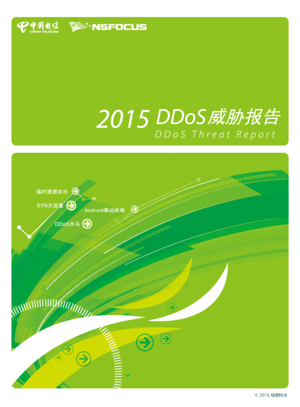 2015全年DDoS威胁报告