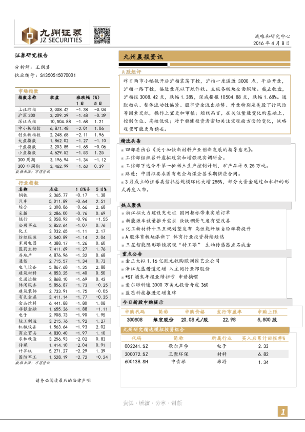 晨报资讯