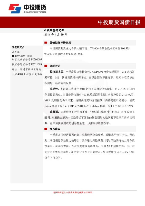 国债日报