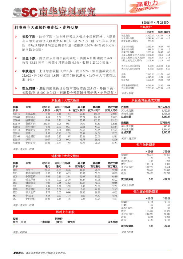 南华金融赢动力