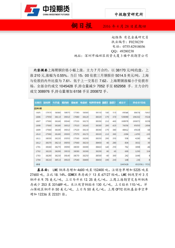 铜日报