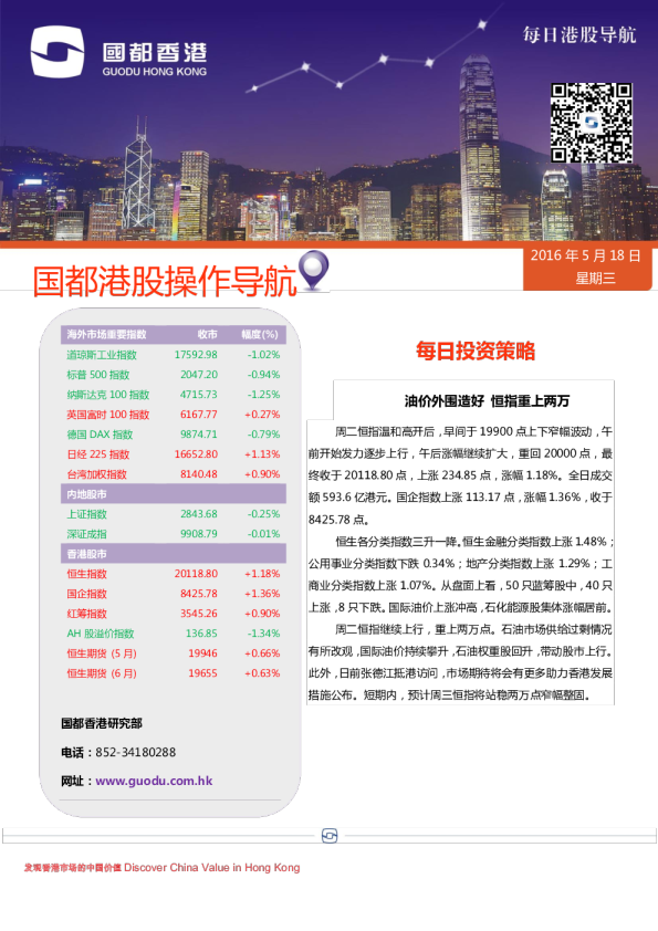 每日港股导航
