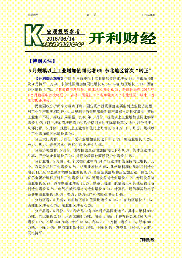 宏观投资参考