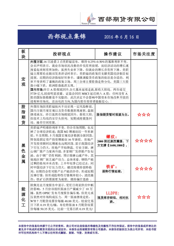 西部视点集锦