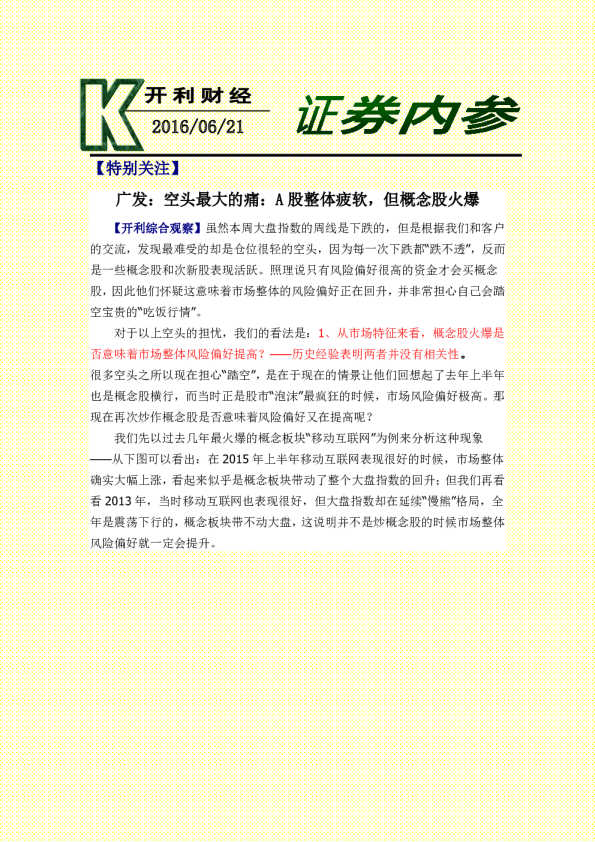 证券内参