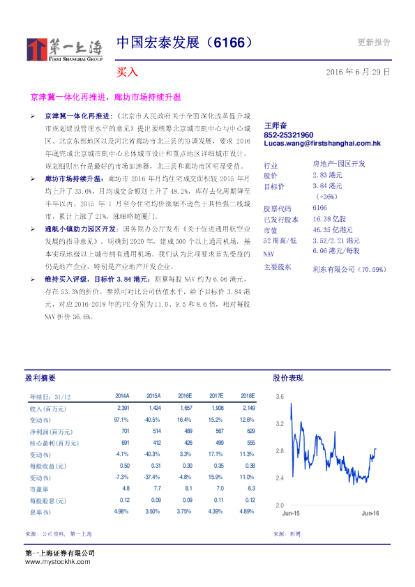 京津冀一体化再推进，廊坊市场持续升温