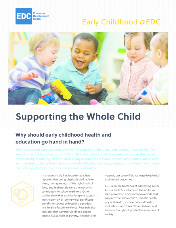 Supporting the Whole Child at EDC